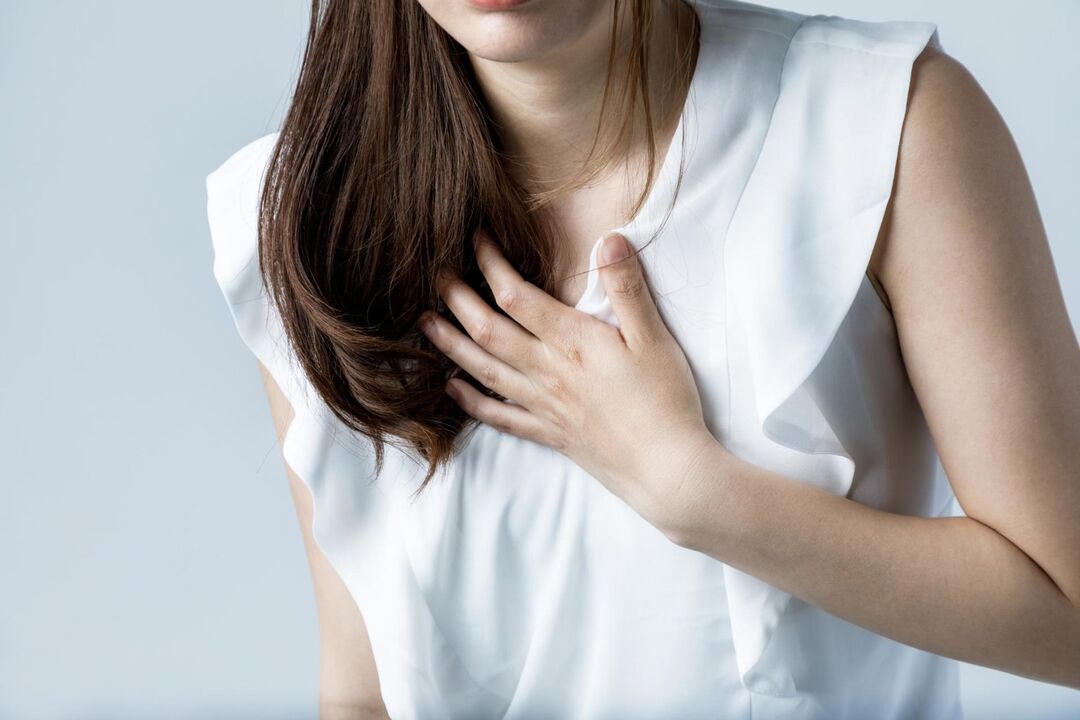 Πόνος στο στήθος με οστεοχονδρωσία