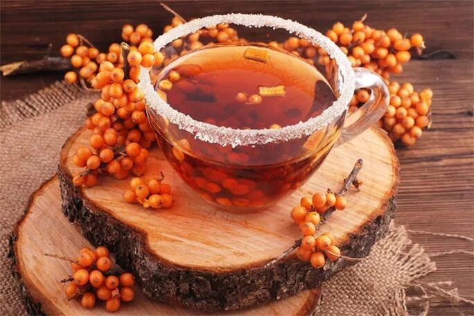 Τσάι με ιπποφαές για την αυχενική οστεοχονδρωσία